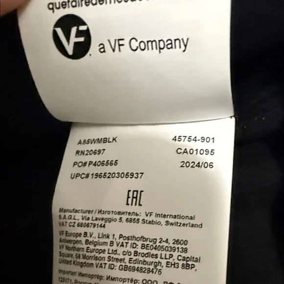 Dickies Women's {Medium} Black Smooth Fleece Quarter-Zip NWT - Picture 10 of 12